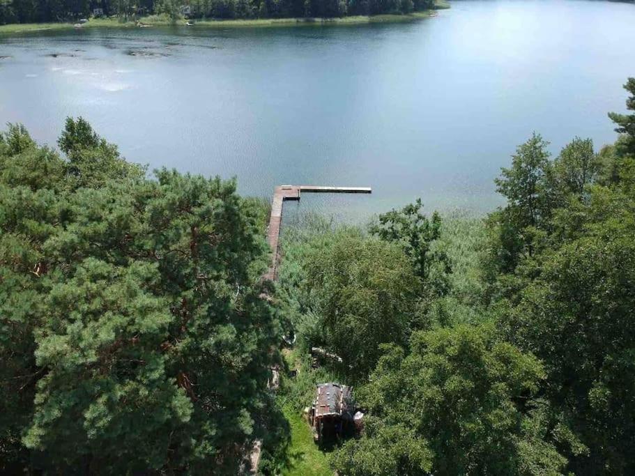 Penthouse Bernd Im Waldschloesschen Direkt Am See Wendisch Rietz Exterior foto